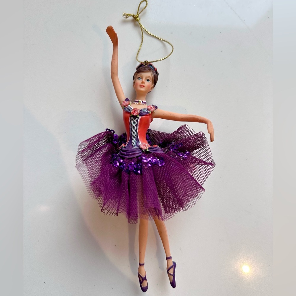 Ballerina Christmas ornament